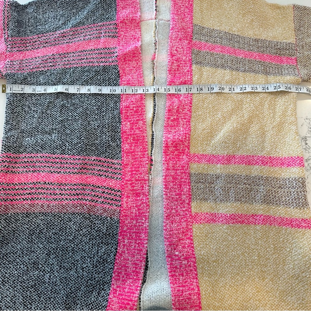 Mazik Pink and Gray Women's Cardigan - Picture 11 of 11